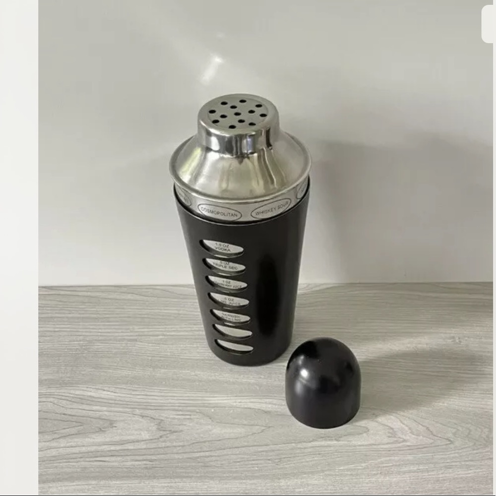 Dial-A-Drink Stainless Cocktail Shaker